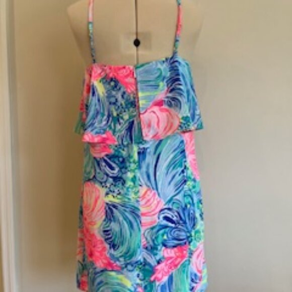 NWT LILLY PULITZER Beach Please Lexi mini slip dress - Picture 4 of 11